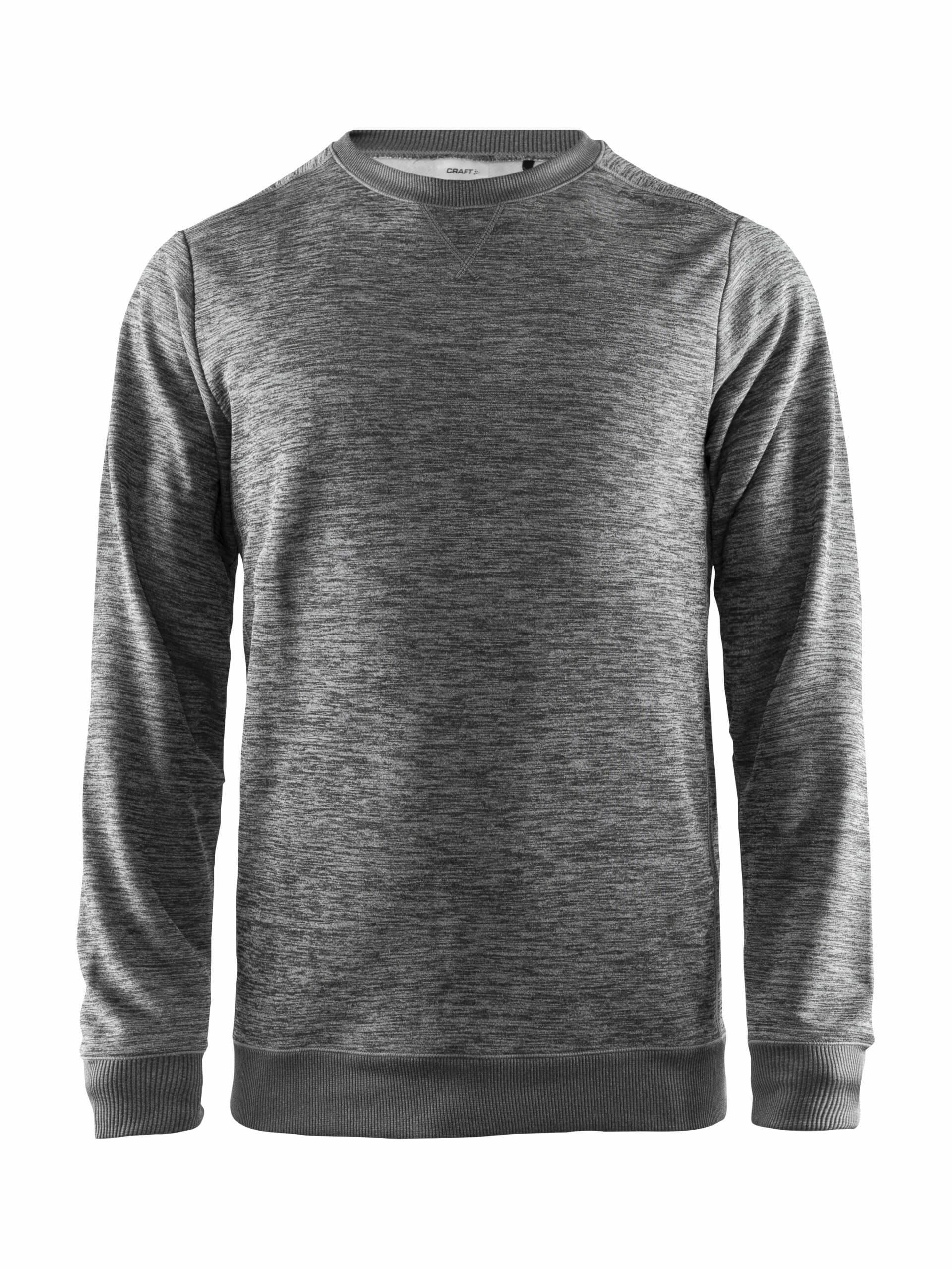 Craft Leisure Crewneck Maend Dk Grey Melange