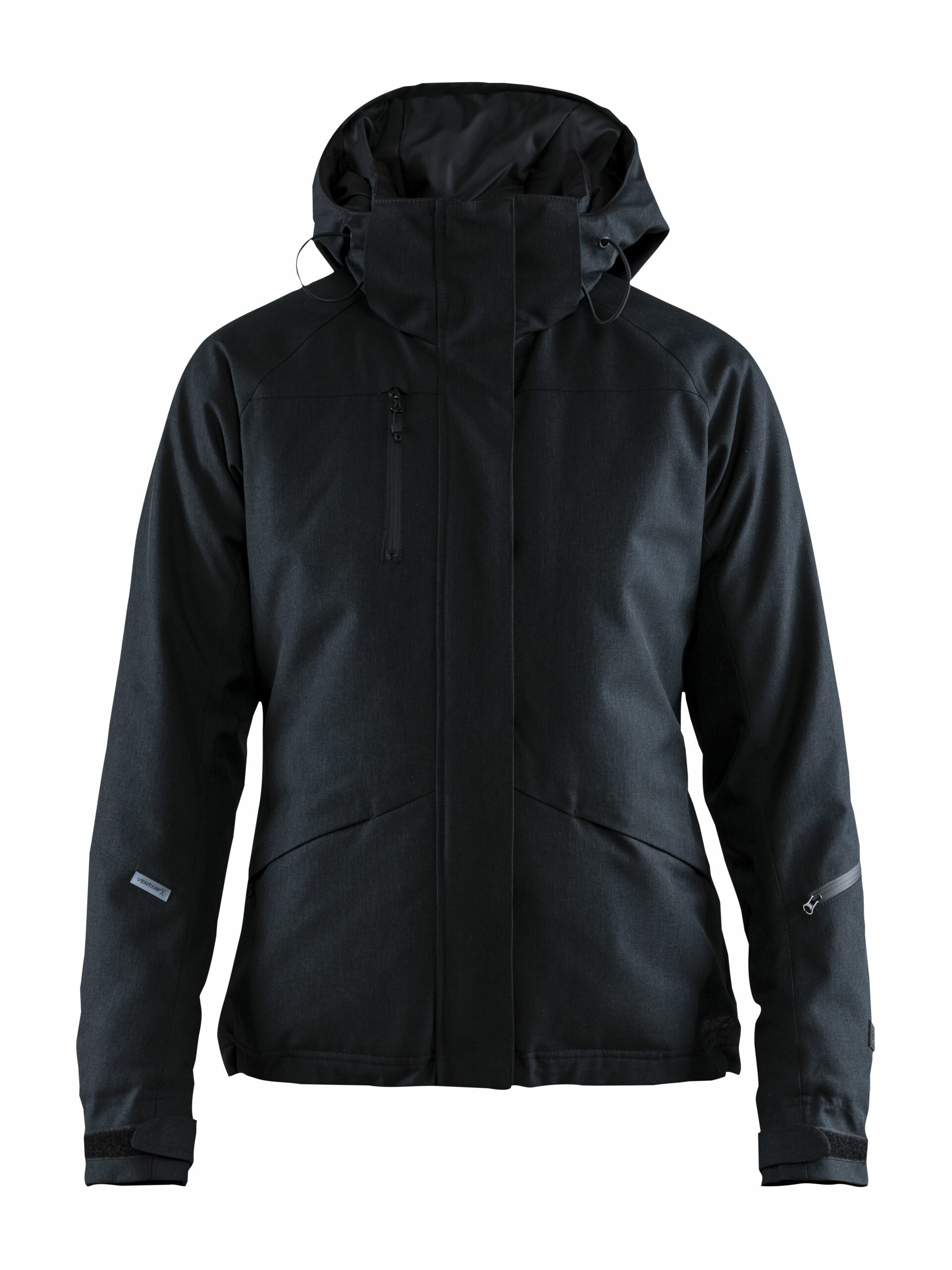 Craft Mountain Padded Jacket Kvinder Black Melange Black