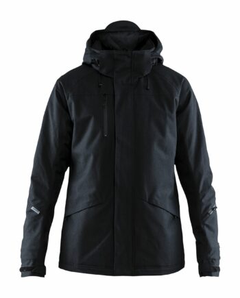Craft Mountain Padded Jacket Maend Black Melange Black