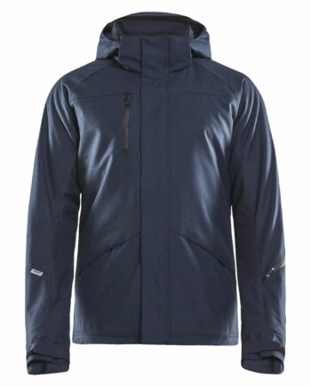 Craft Mountain Padded Jacket Maend Dark Navy Melange