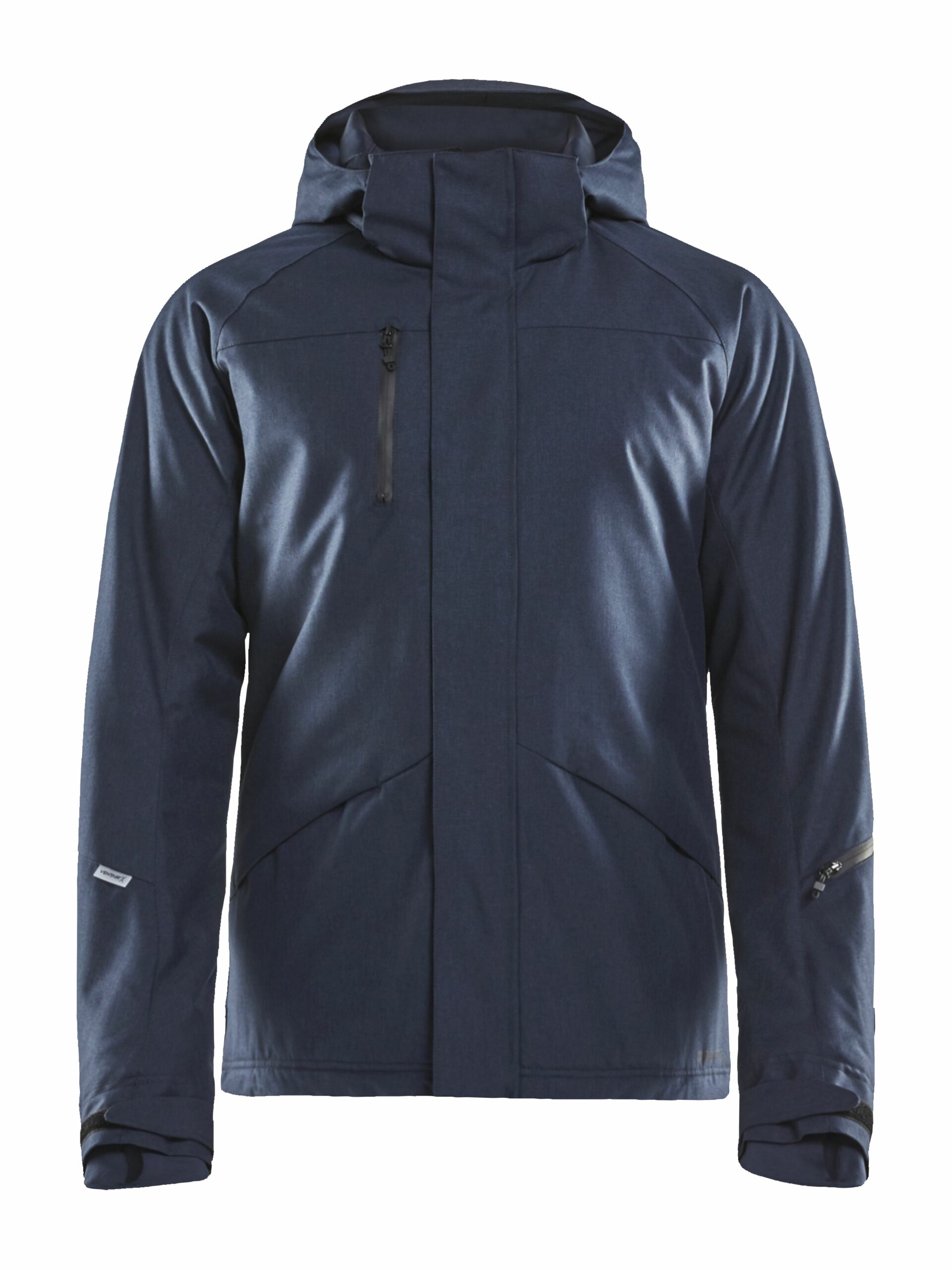 Craft Mountain Padded Jacket Maend Dark Navy Melange