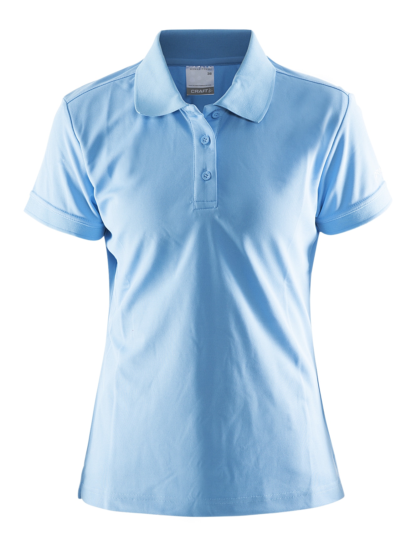 Craft Polo Shirt Pique Classic Kvinder Aqua 44