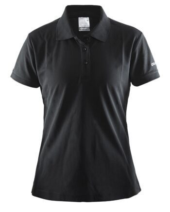 Craft Polo Shirt Pique Classic Kvinder Black 42