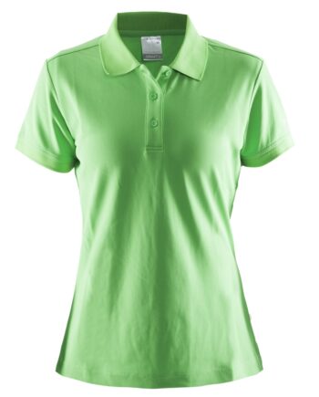 Craft Polo Shirt Pique Classic Kvinder Craft Green 38