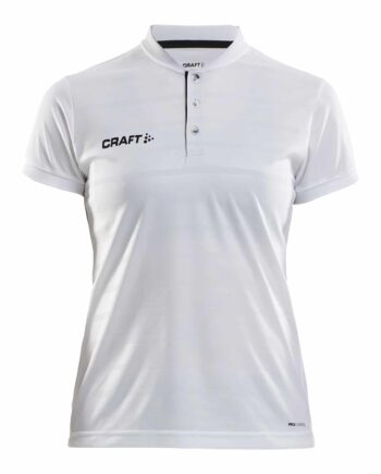 Craft Pro Control Button Jersey Kvinder White Black