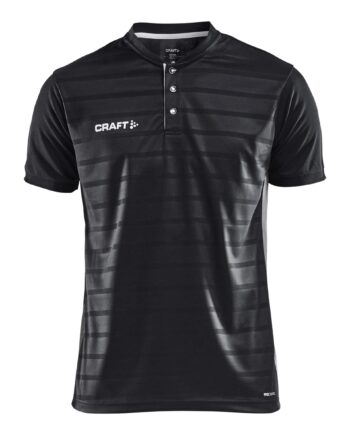 Craft Pro Control Button Jersey Maend Black White