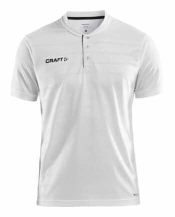Craft Pro Control Button Jersey Maend White Black Xs