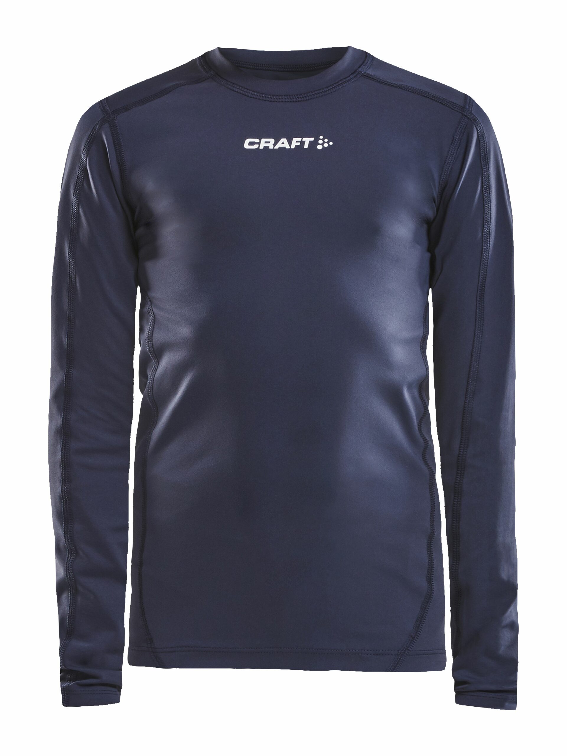 Craft Pro Control Compression Long Sleeve Jr Navy 122 128