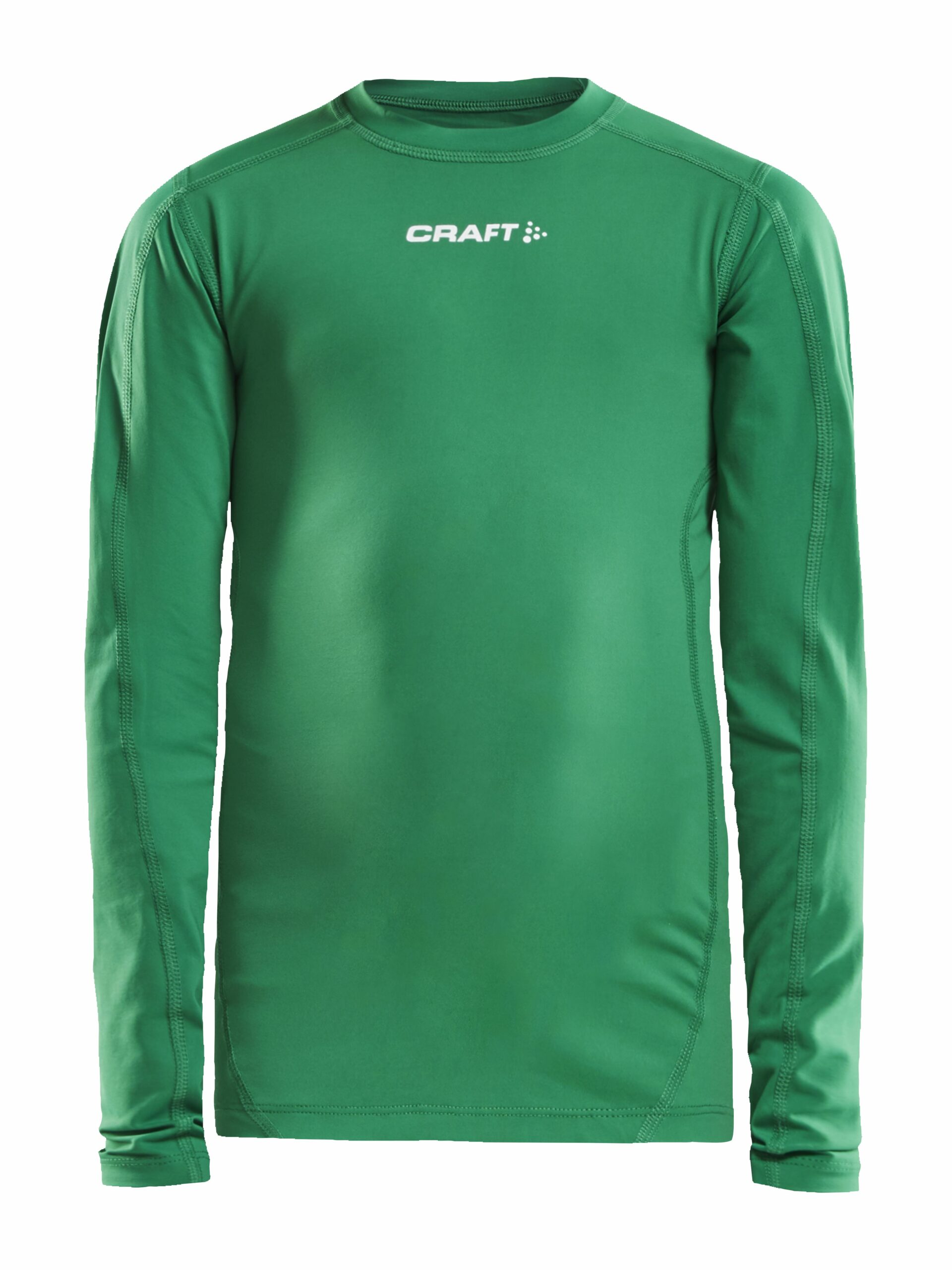 Craft Pro Control Compression Long Sleeve Jr Team Green 122 128