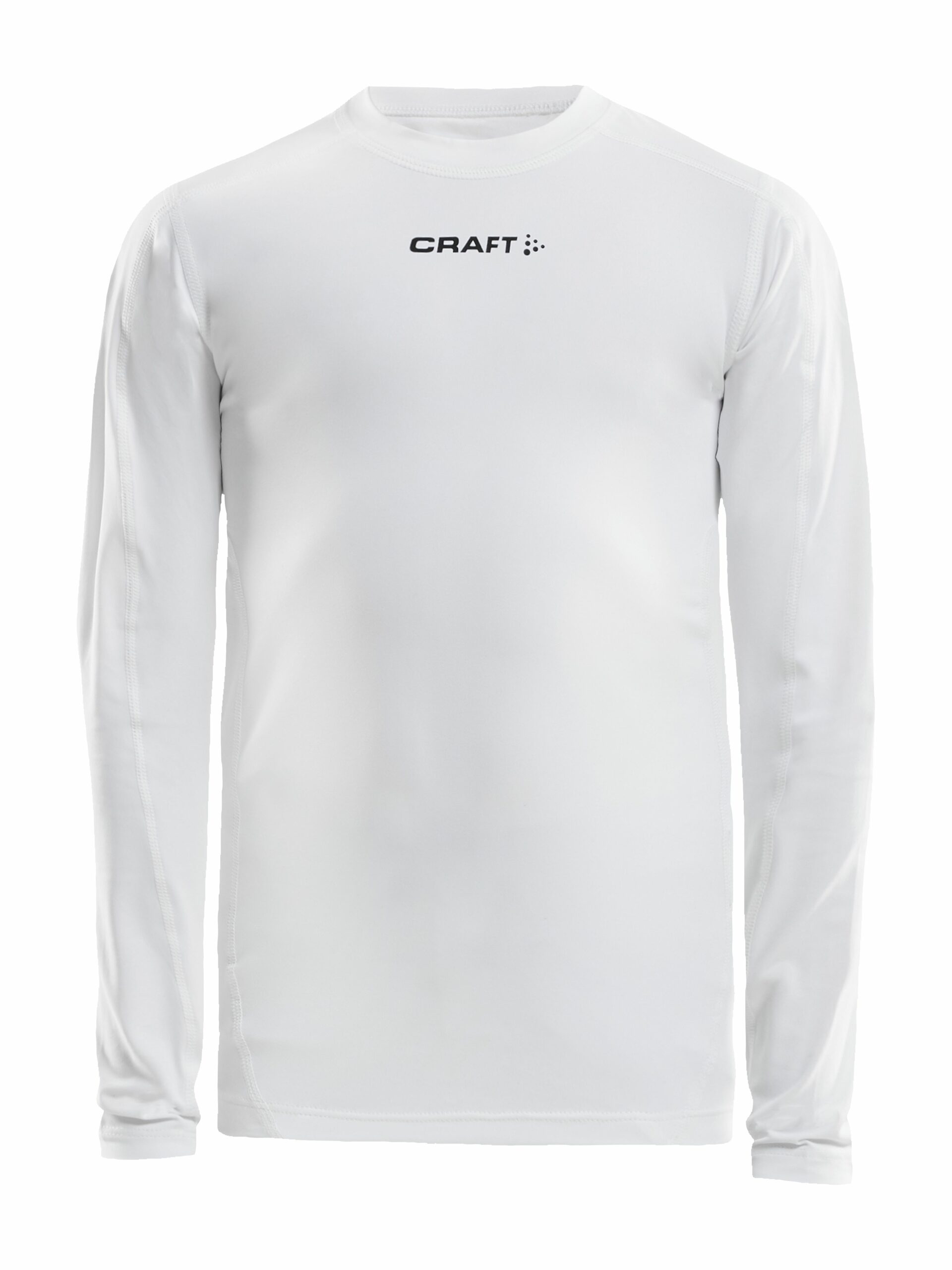 Craft Pro Control Compression Long Sleeve Jr White 122 128