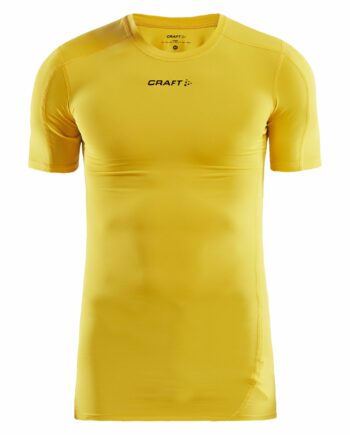 Craft Pro Control Compression Tee Uni Sweden Yellow Xs