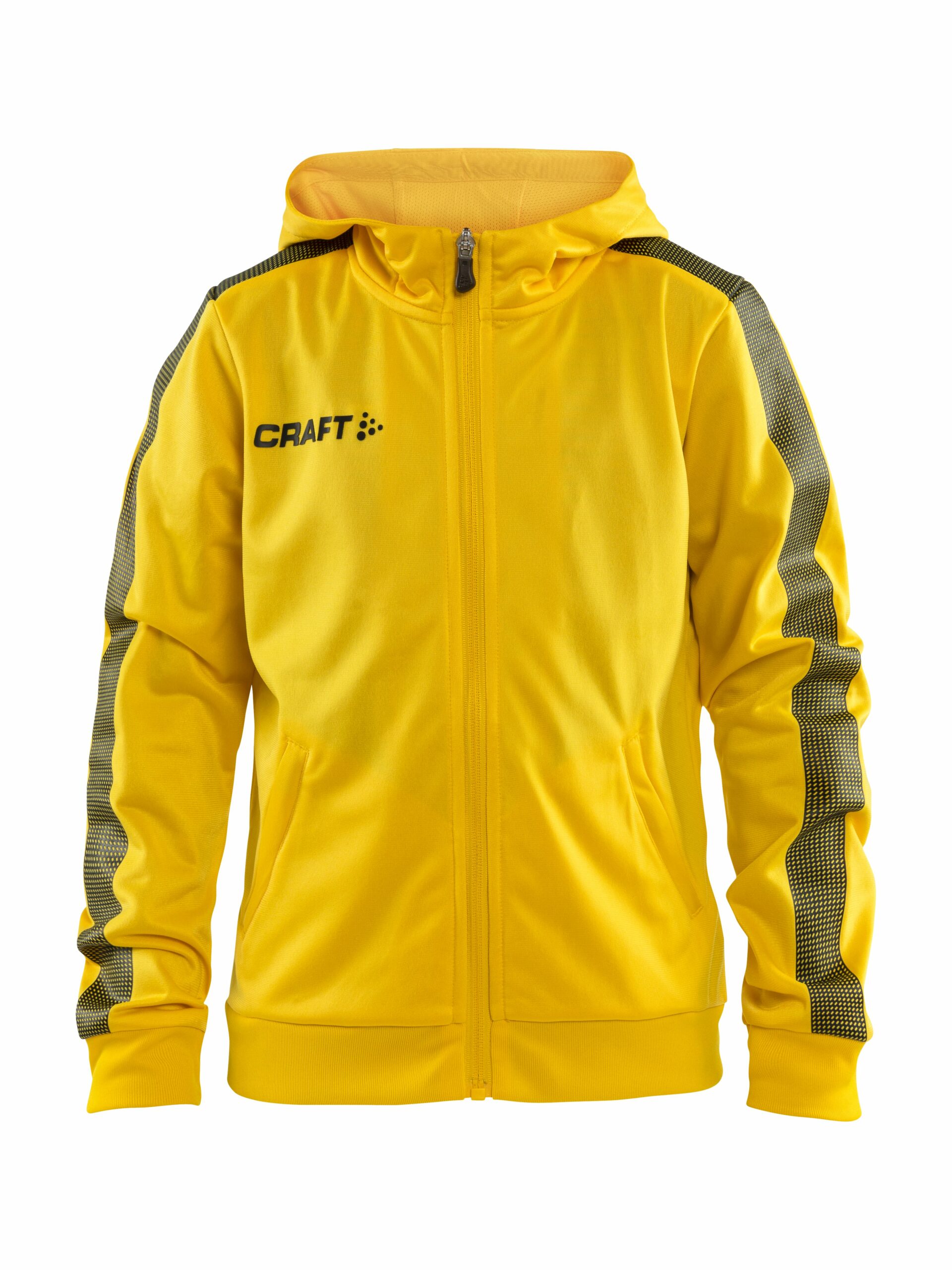 Craft Pro Control Hood Jacket Jr Sweden Yellow Black 158 164