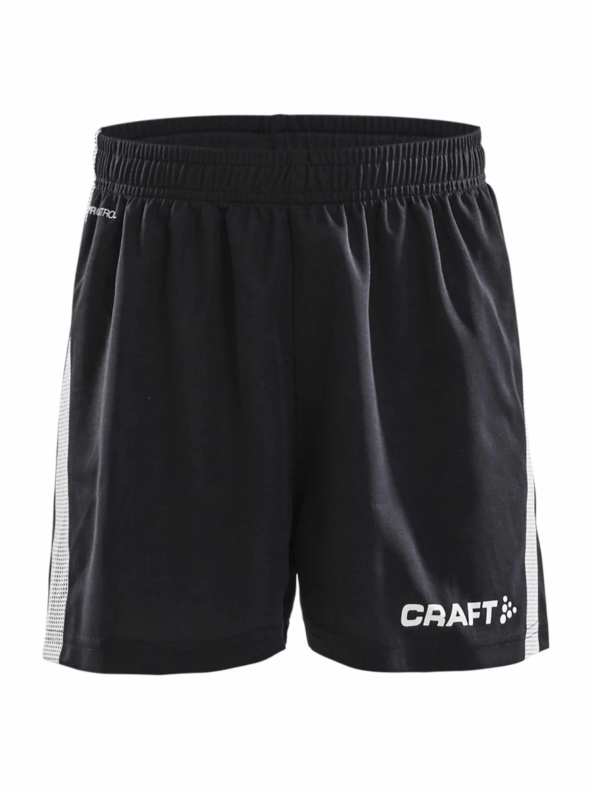 Craft Pro Control Shorts Jr Black White 158 164