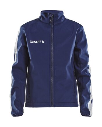 Craft Pro Control Softshell Jacket Jr Navy 122 128