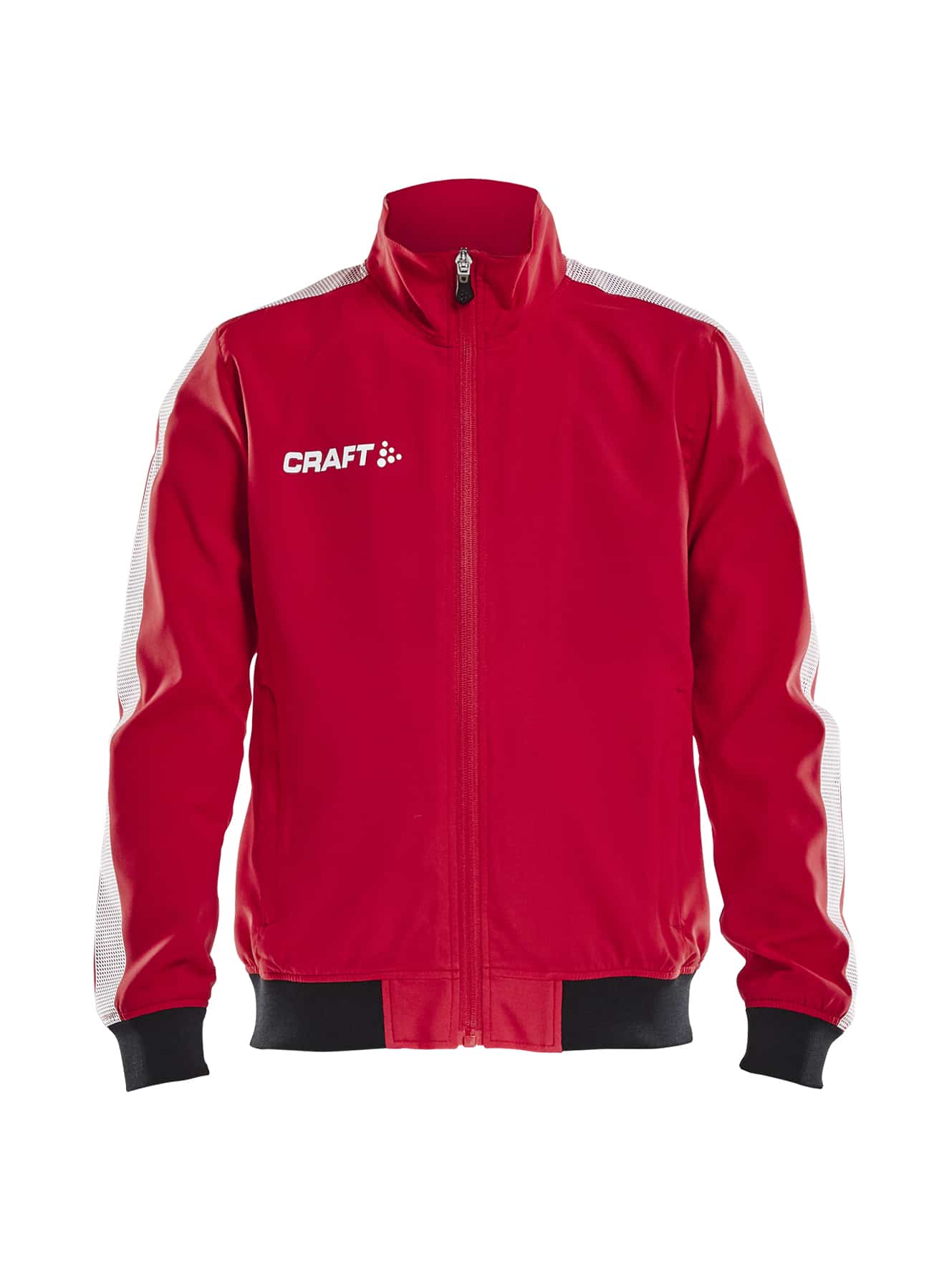 Craft Pro Control Woven Jacket Jr Bright Red 134 140
