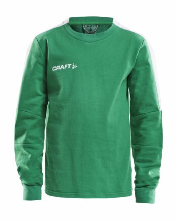Craft Progress Gk Sweatshirt Jr Team Green White 146 152
