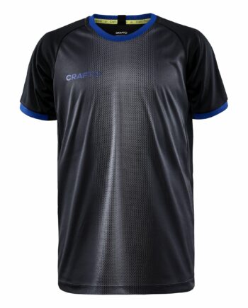 Craft Progress     Graphic Jersey Jr Black Club Cobolt 134 140