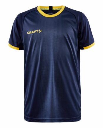 Craft Progress     Graphic Jersey Jr Navy Sweden Yellow 134 140