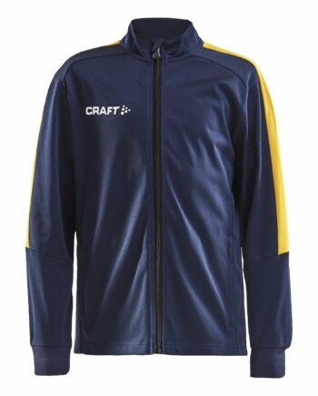 Craft Progress Jacket Jr Navy Sweden Yellow 122 128