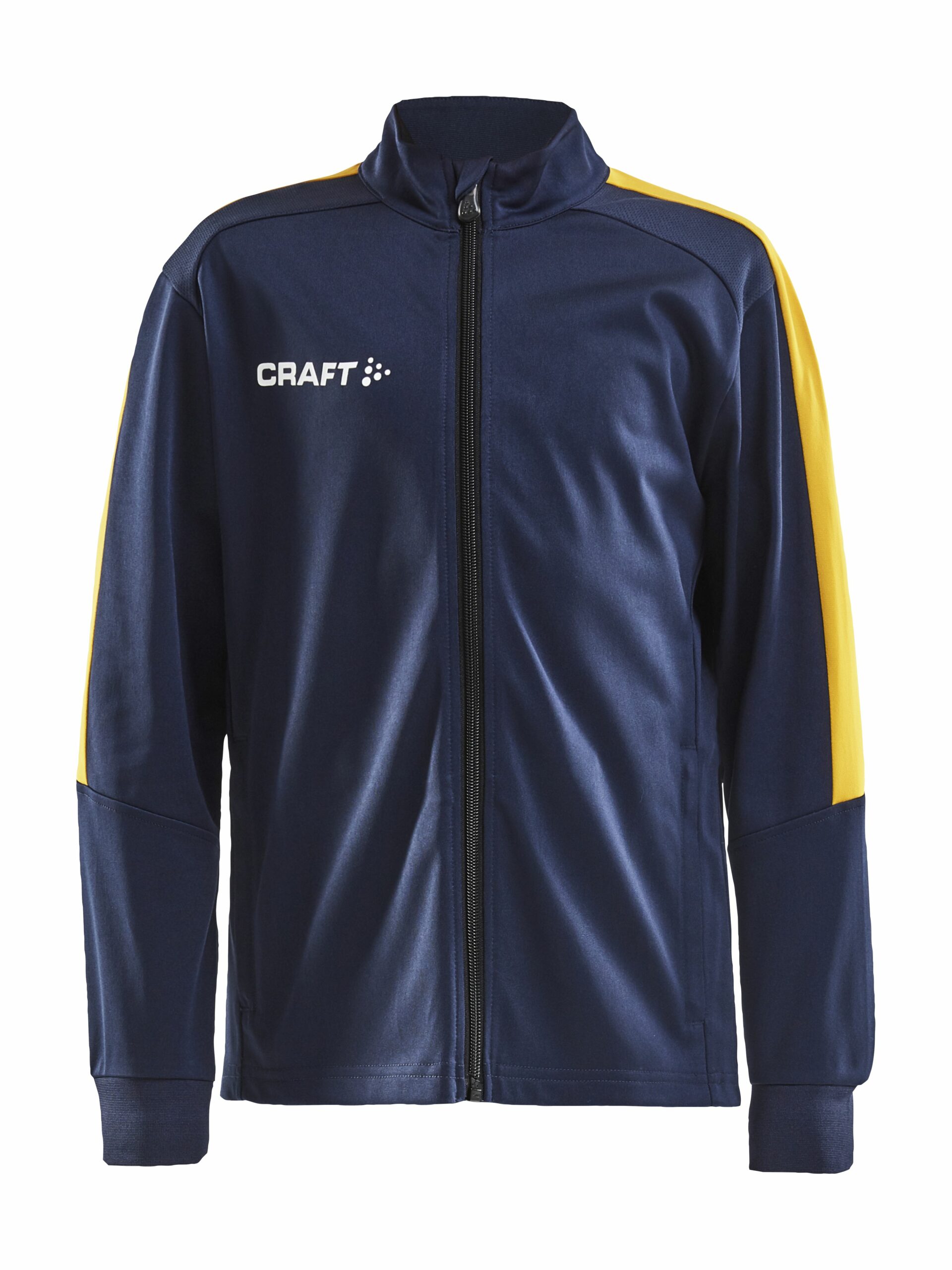 Craft Progress Jacket Jr Navy Sweden Yellow 122 128