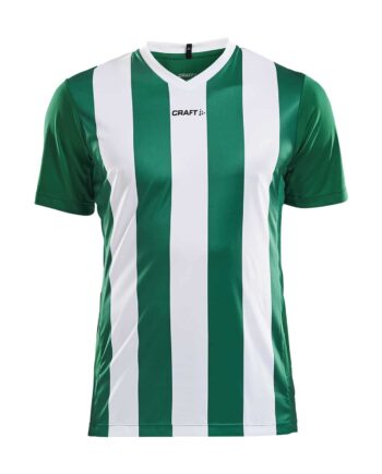 Craft Progress Jersey Stripe Maend Team Green