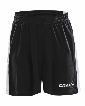 Craft Progress Longer Shorts Contrast Jr Black White 122 128
