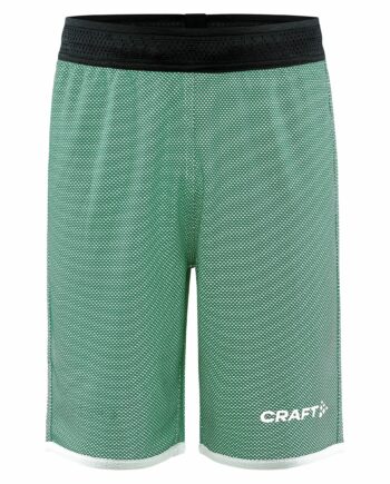 Craft Progress Reversible Basket Shorts Jr Team Green White 122 128