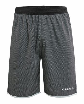Craft Progress Reversible Basket Shorts Maend Black White