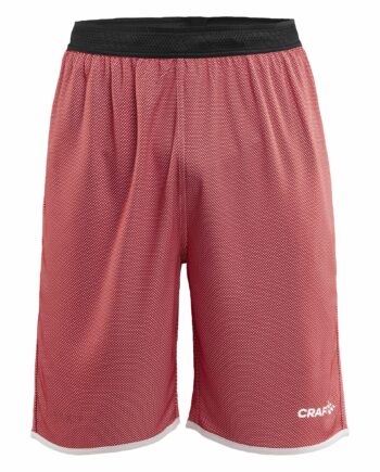Craft Progress Reversible Basket Shorts Maend Bright Red White