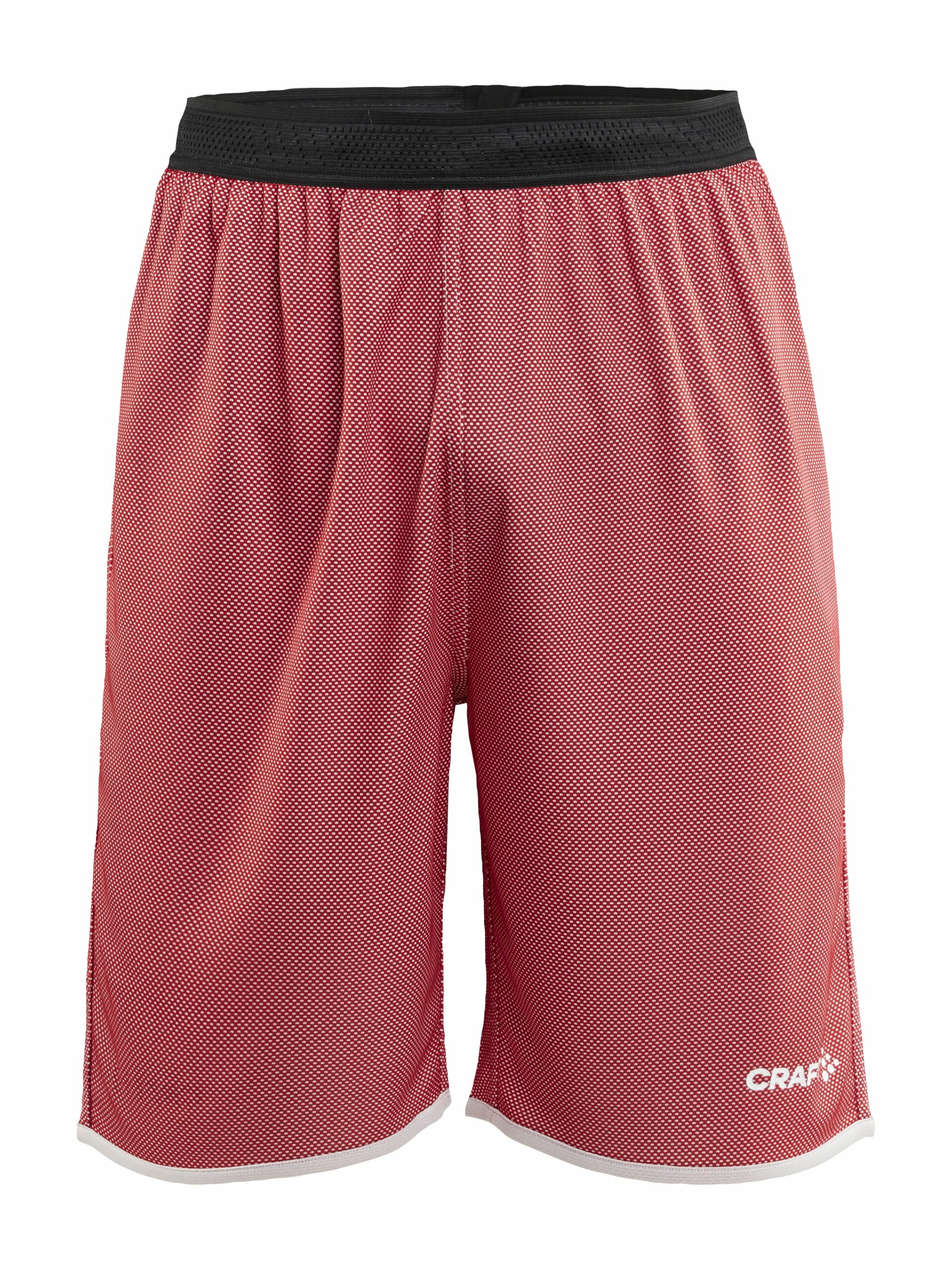 Craft Progress Reversible Basket Shorts Maend Bright Red White