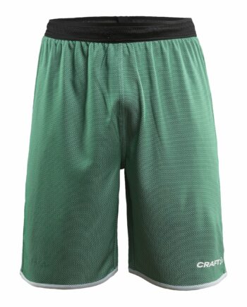 Craft Progress Reversible Basket Shorts Maend Team Green White