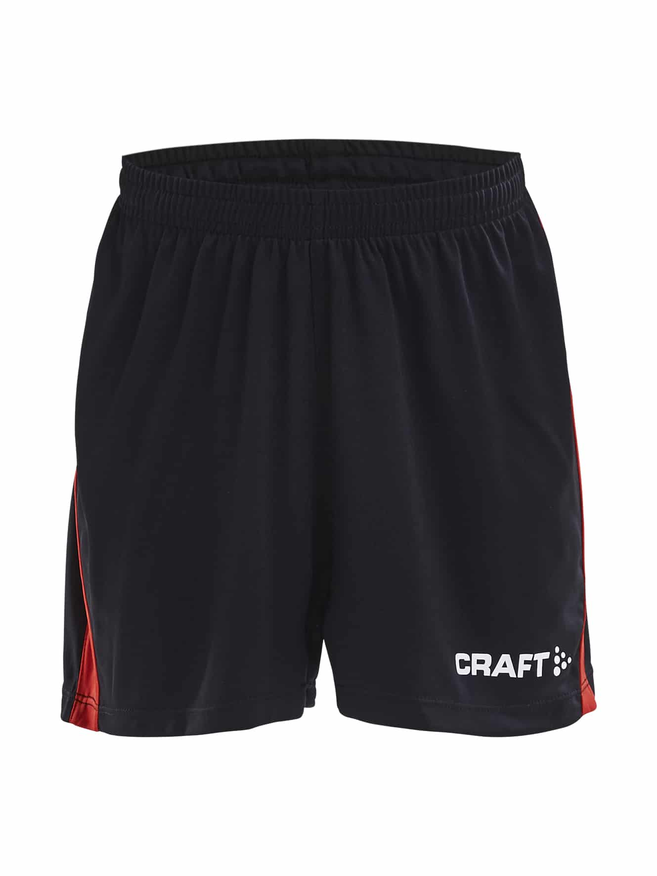 Craft Progress Short Contrast Jr Black Bright Red 146 152