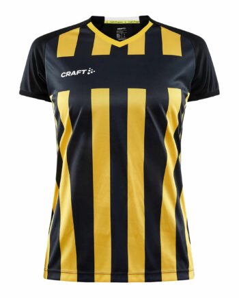 Craft Progress     Stripe Jersey Kvinder Black Sweden Yellow