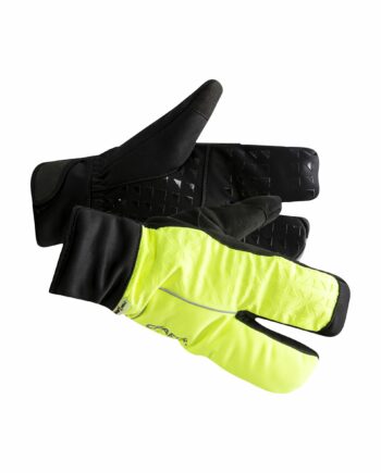 Craft Siberian     Split Finger Glove Flumino Black   Xs