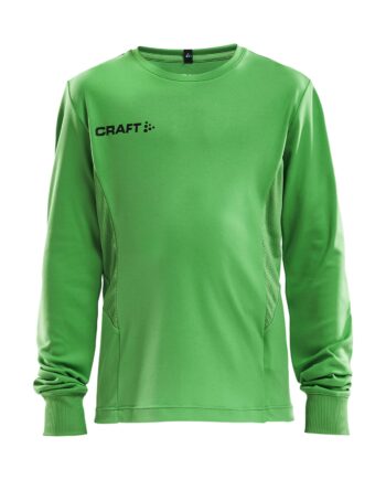Craft Squad Gk Ls Jersey Jr Craft Green 146 152