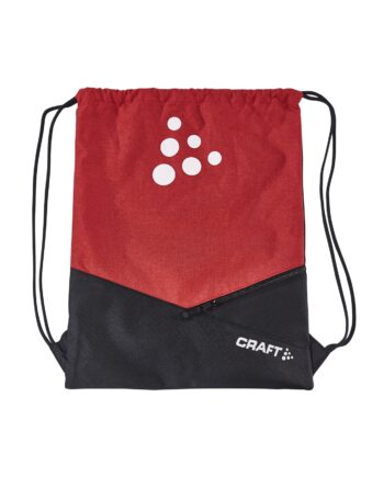 Craft Squad Gymbag Black Bright Red Onesize