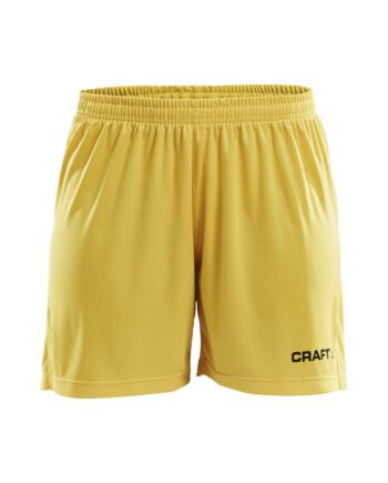 Craft Squad Short Solid Kvinder Sweden Yellow