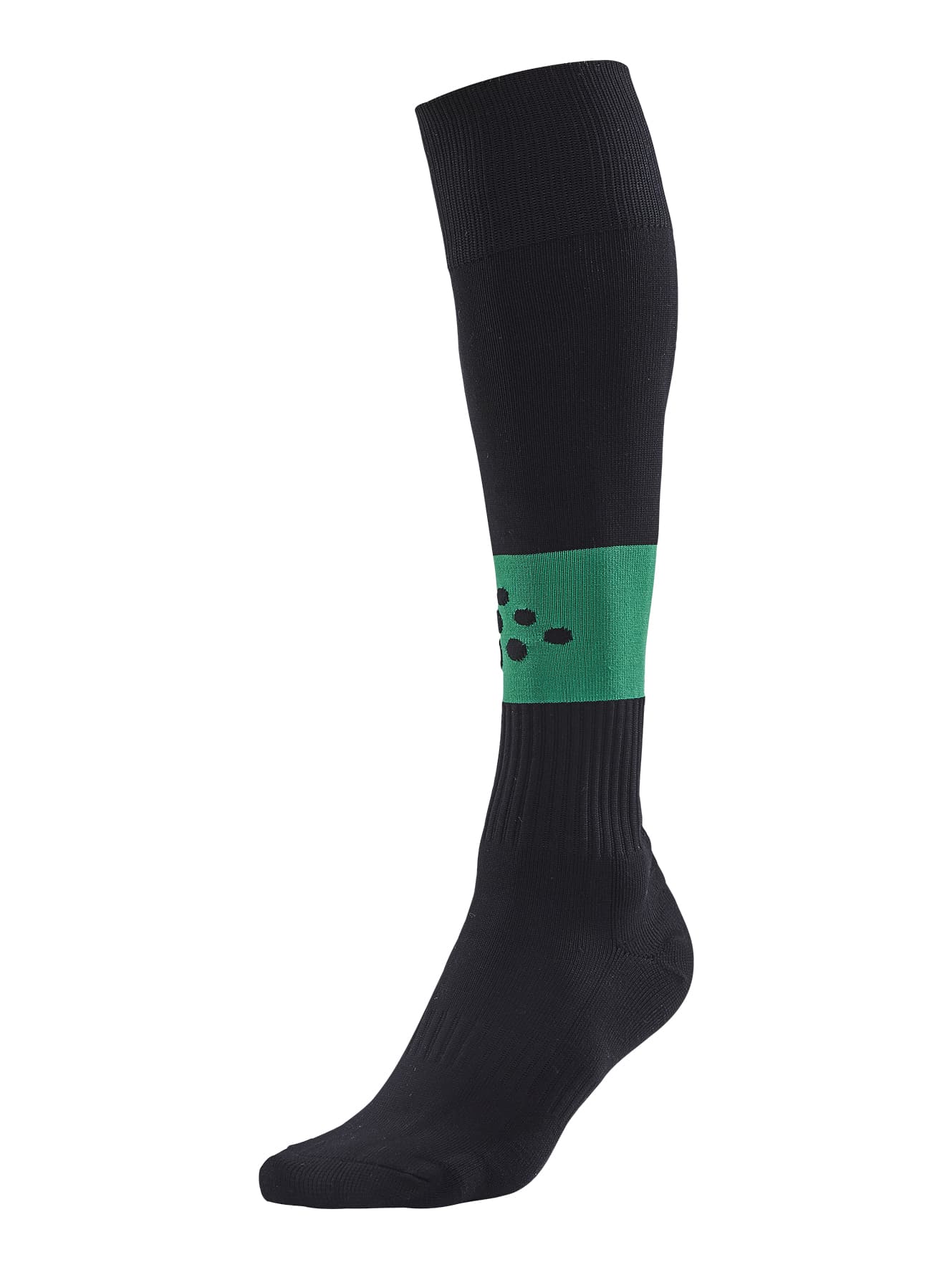 Craft Squad Sock Contrast Black Team Green 31 33