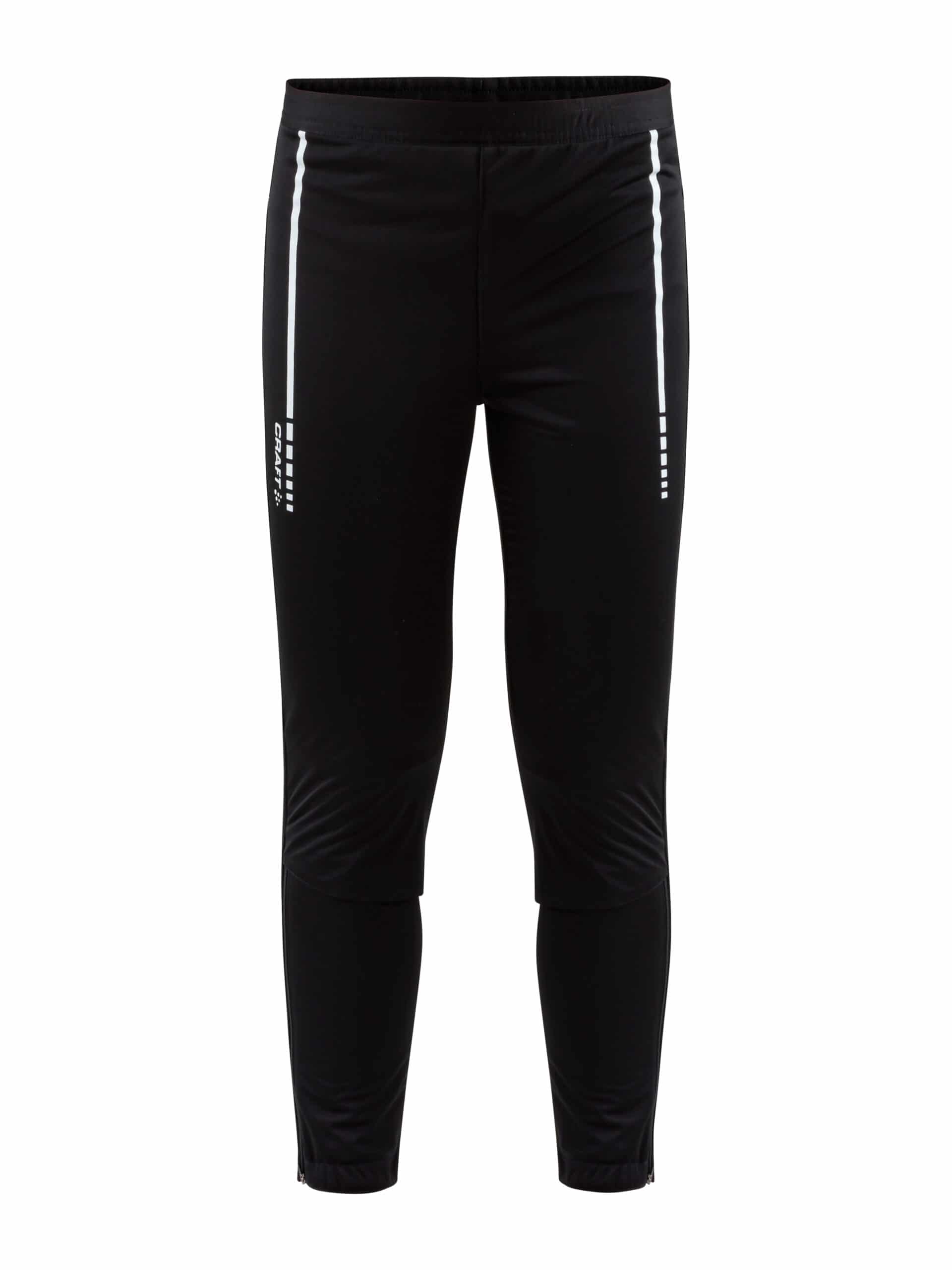 Craft Warm Club Zip Pants Jr Black 146 152
