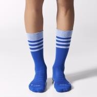 Adidas Crew Sokker Blå-    34-36