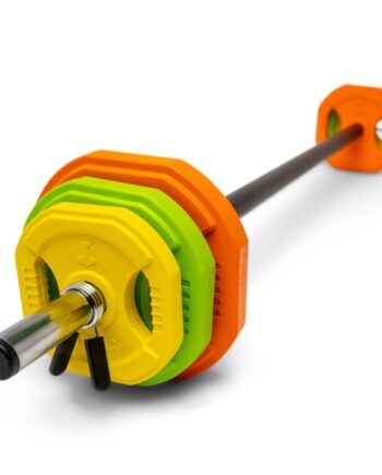 Aerobic Vægtstang Sæt 20 Kg  Farvet  Nordic Strength