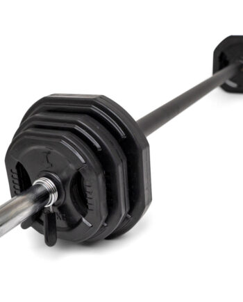 Aerobic Vægtstang-sæt Sort 32 Kg  Nordic Strength