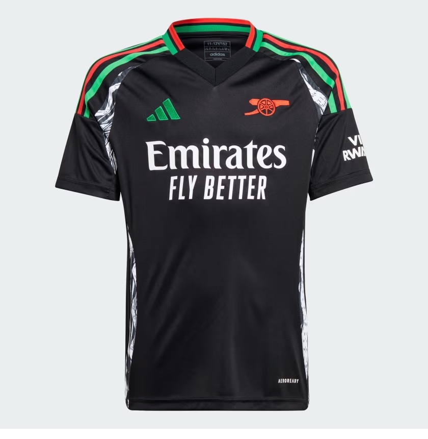Arsenal Away Jersey 2024 25 Mens-