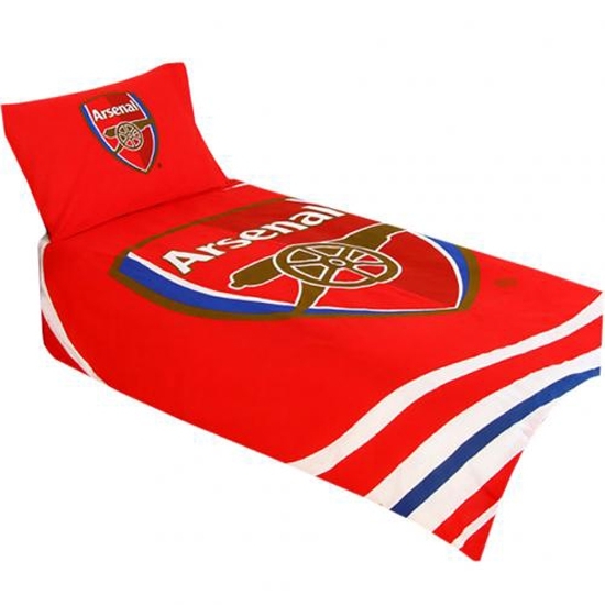 Arsenal Fc Single Duvet Set Pl På Lager -one-size