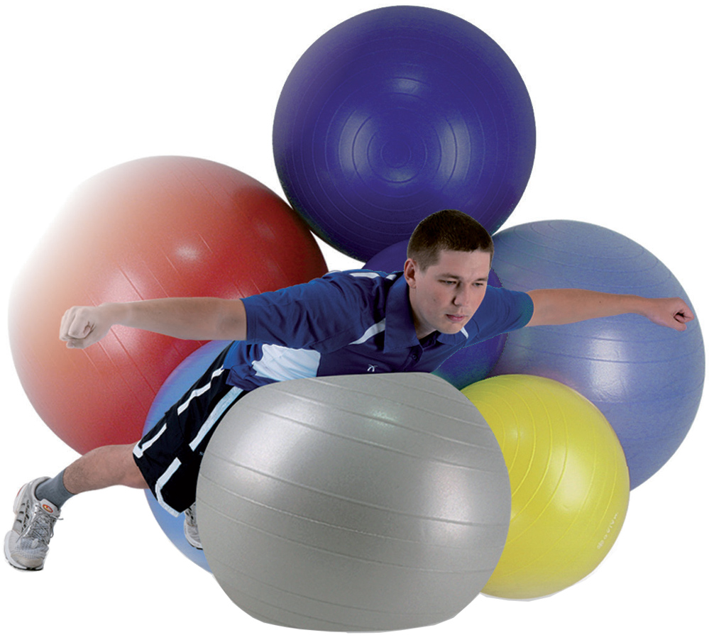 Aserve Abs Gymball Træningsbold 55cm