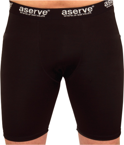 Aserve Kompressionsshorts Hvid Small