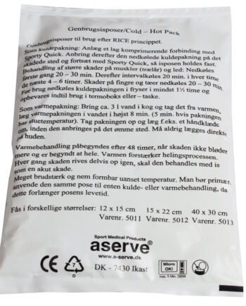 Aserve Kulde-   Varmeposer 13x14cm