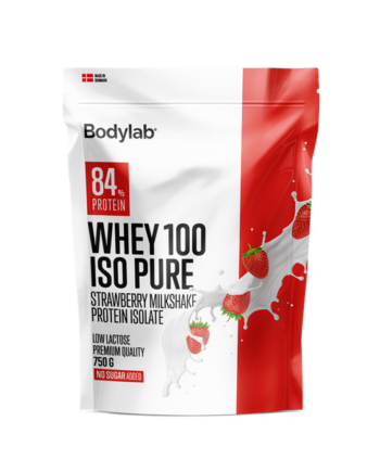 Bodylab Whey 100 Iso Pure Strawberry Milkshake 750