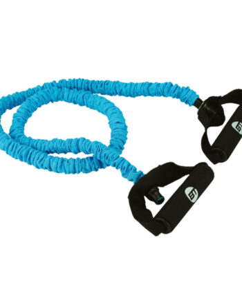 Bodytone Power Tube With Cover Træningselastik Niveau   Medium Blå
