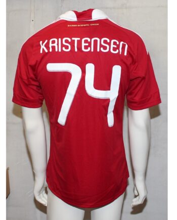 Denmark Home Jersey Wc 2010 Kristensen 74-